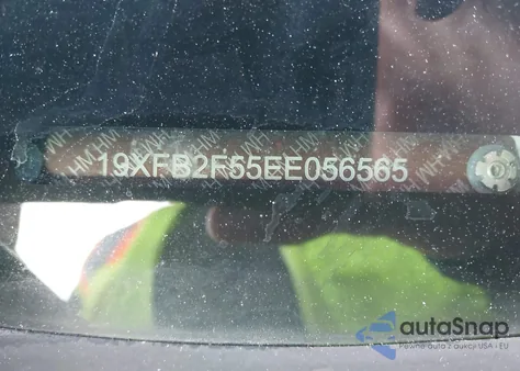 2014 Honda Civic Lx from USA, damaged, VIN 19XFB2F55EE056565